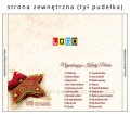 Płyty z kolędami w pudełku CD-BOX - inlay strona zewnętrzna - wzór BK-392