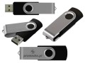 Pendrive Twister - kolor obudowy czarny