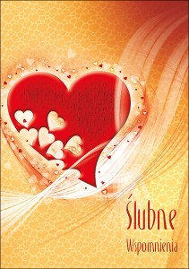 Okładki do pudełka DVD - Ślub, Wesele - wzór SL 7017