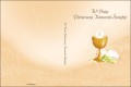 Strony zewnętrzne - okładka do pudełka DVD - Pierwsza Komunia Święta - PK 6005