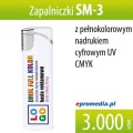 zapalniczki SM-3 z nadrukiem pełnokolorowym CMYK