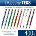 Długopisy metalowe TESS z grawerem - ATRAKCYJNA CENA