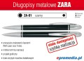 Długopisy metalowe ZARA z grawerem - kolor ZA-01 czarny