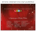 Płyty z kolędami w pudełku CD-BOX - inlay strona zewnętrzna - wzór BK-454