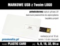 Pendrive Goodram PLASTIC CREDIT CARD 4 GB z nadrukiem pełnokolorowym CMYK