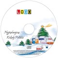 Płyty z kolędami w pudełku CD-BOX - nadruk na płycie - wzór BK-055