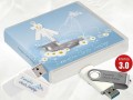 Pamiątka Chrztu Świętego - USB BOX z pendrive, wzór CH5007