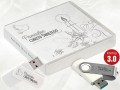 Pamiątka Chrztu Świętego - USB BOX z pendrive, wzór CH5014