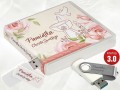 Pamiątka Chrztu Świętego - USB BOX z pendrive, wzór CH5018