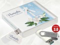 Pamiątka Chrztu Świętego - USB BOX z pendrive, wzór CH5020