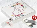 Pamiątka Ślubu / Wesela - USB BOX z pendrive, wzór SL7030