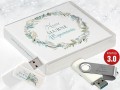 Pamiątka Ślubu / Wesela - USB BOX z pendrive, wzór SL7035