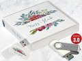Pamiątka Ślubu / Wesela - USB BOX z pendrive, wzór SL7037