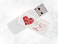 Pamiątka Ślubu / Wesela - USB BOX + Pendrive COLOUR, wzór SL7063