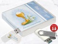 Pamiątka Pierwszej Komunii Świętej - USB BOX z pendrive, wzór PK6007