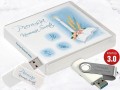 Pamiątka Pierwszej Komunii Świętej - USB BOX z pendrive, wzór PK6008