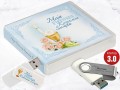 Pamiątka Pierwszej Komunii Świętej - USB BOX z pendrive, wzór PK6010