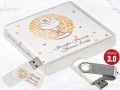 Pamiątka Pierwszej Komunii Świętej - USB BOX z pendrive, wzór PK6011