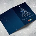 Projekt świąteczny BN1-010, wizualizacja kartki świątecznej
