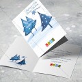 Projekt świąteczny BN1-053, wizualizacja kartki świątecznej