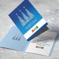 Projekt świąteczny BN1-083, wizualizacja kartki z logo