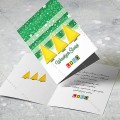 Projekt świąteczny BN1-151, wizualizacja kartki z logo