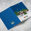 Projekt świąteczny BN1-160, wizualizacja kartki świątecznej