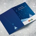 Projekt świąteczny BN1-197, wizualizacja kartki świątecznej