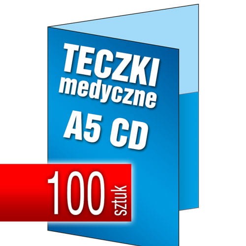 teczki medyczne A5 CD