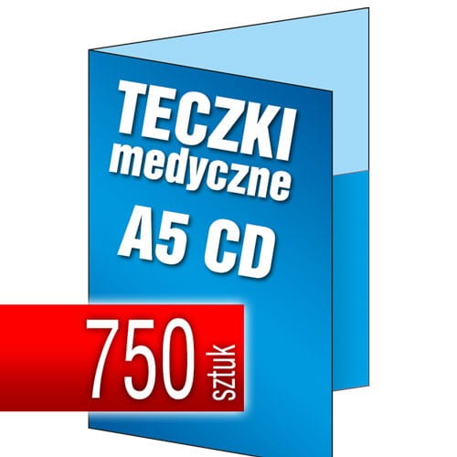teczki medyczne A5 CD
