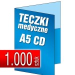 Teczki medyczne A5 CD -  pakiet 1.000 szt.