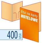 Etui na karty hotelowe - pakiet 400 szt.