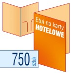 Etui na karty hotelowe - pakiet 750 szt.