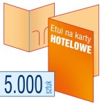 Etui na karty hotelowe - pakiet 5.000 szt.