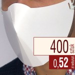 Maseczki kartonowe - białe - 400 szt. - 0,52 zł netto