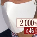 maseczki kartonowe białe lub z nadrukiem - ATRAKCYJNA CENA