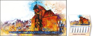 Kalendarze jednodzielne - wzór KJM-123
