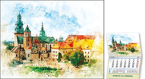 Kalendarze jednodzielne - wzór KJS-033