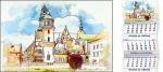 Kalendarze trójdzielne - wzór KTE-041