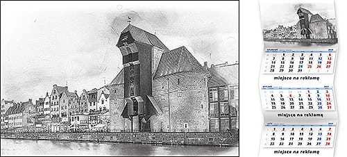 Kalendarze trójdzielne - KTE-056