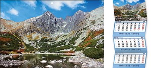 Kalendarze trójdzielne - wzór KTE-064