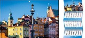 Kalendarze trójdzielne - wzór KTE-076
