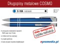 Długopisy metalowe COSMO z grawerem - kolor C-10A niebieski