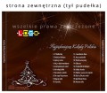 Płyty z kolędami w pudełku CD-BOX - inlay strona zewnętrzna - wzór BK-275
