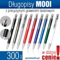Długopisy metalowe MOOI z grawerem laserowym - komplet 300 szt.