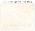 Płyty z kolędami w pudełku CD-BOX - inlay strona wewnętrzna (pod płytą) - wzór BK-392