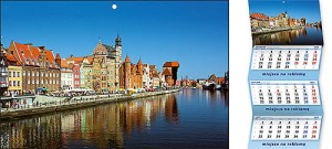 Kalendarze trójdzielne - wzór KTE-116
