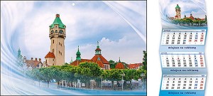 Kalendarze trójdzielne - wzór KTE-117