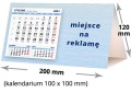 kalendarze biurkowe - piramidki - wzór KP2-003
