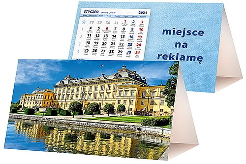 kalendarze biurkowe - piramidki - wzór KP2-014
